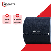 Robustt Anti Skid/Anti Slip Tape (5Mtr X100mm) Fall Resistant With PET Material | For Slippery Floors, Staircase, Ramps, Indoor, Outdoor Use